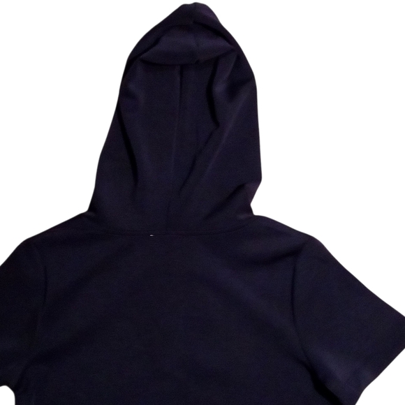 Cable & Gauge Sport - NWT Shift- Cover-Up Navy Blue Dress W/ Hood & Drawstring. - Picture 9 of 15